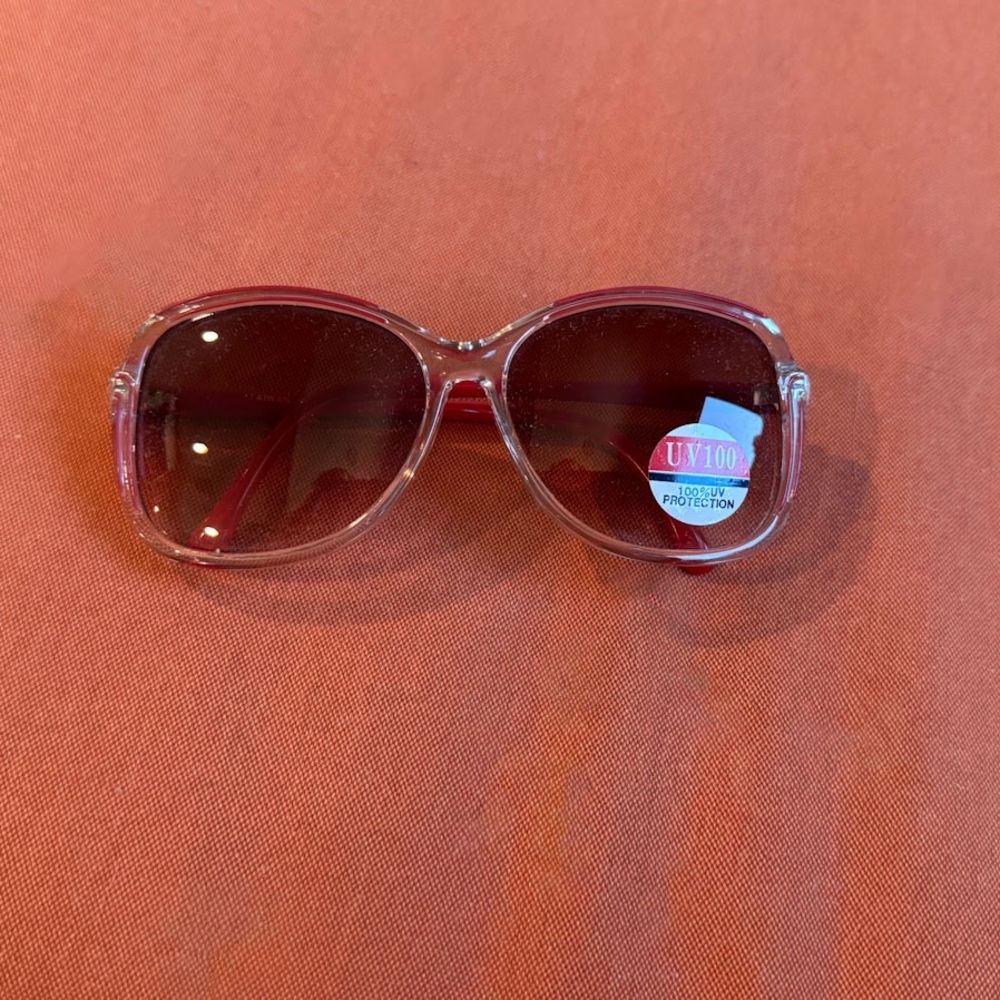 Vintage Red Sunglasses